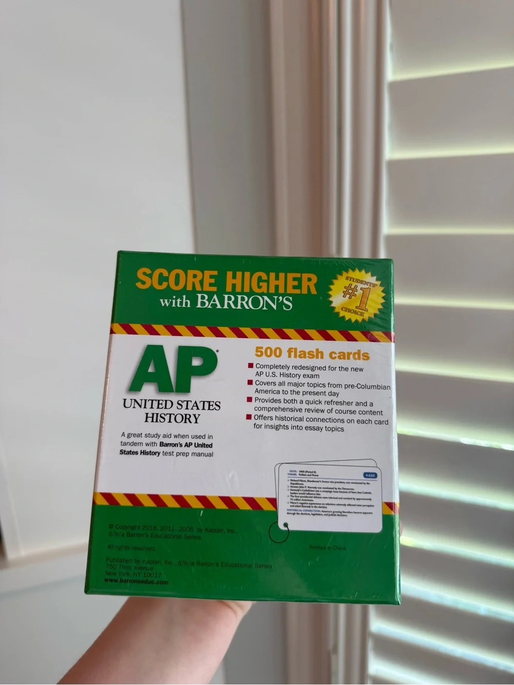 AP United States History Flash Cards